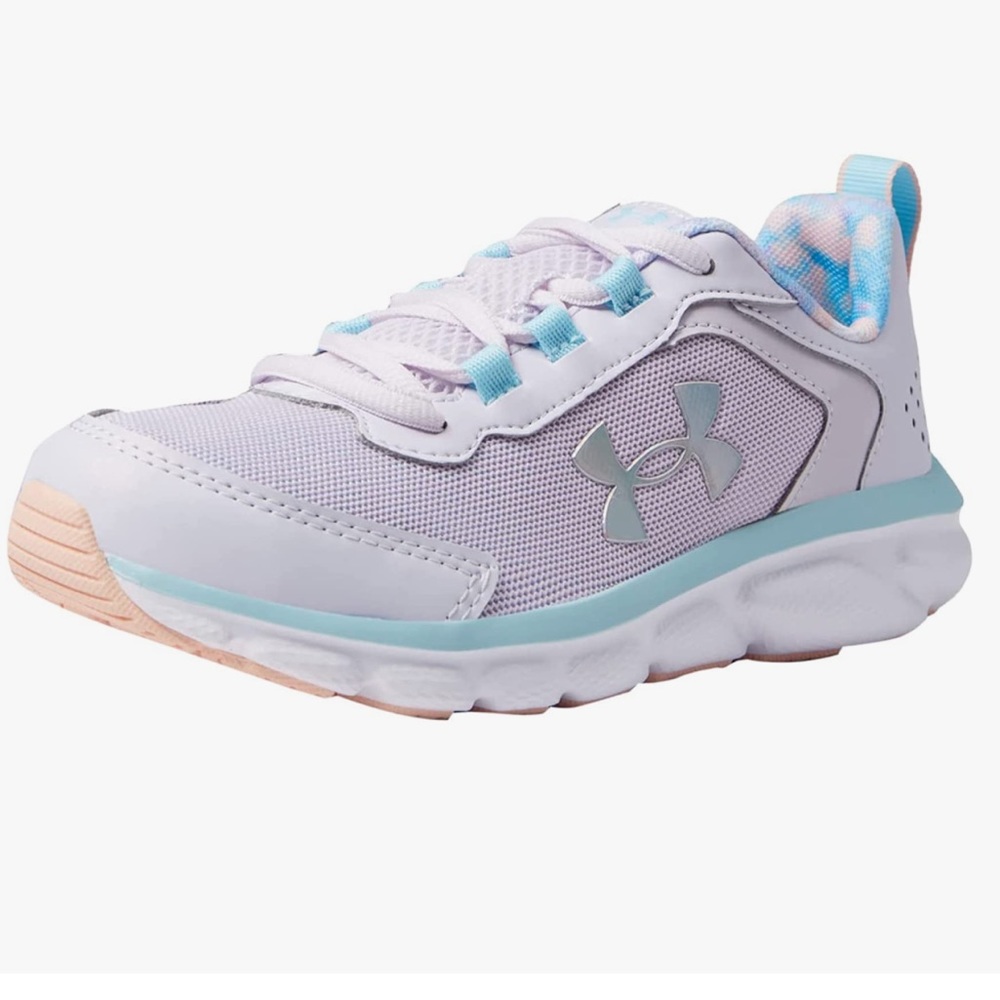 Kids lavender/white Under Armour UA GPS Assert 9 AC Sky sneaker
